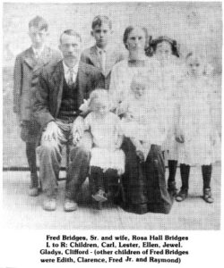 Fred Bridges Sr. and Family