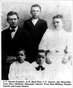 J.F. Garrett Family