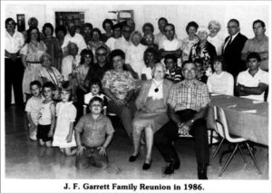 J.F. Garrett Family Reunion