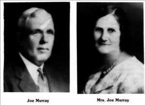 Mr. and Mrs. Joe Murray