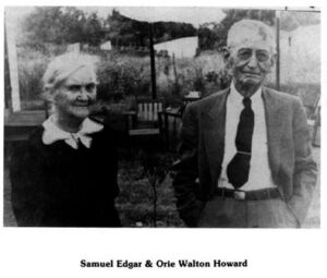 Samuel Edgar & Orie Walton Howard