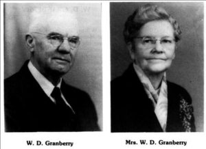 Mr. and Mrs. W.D. Granberry